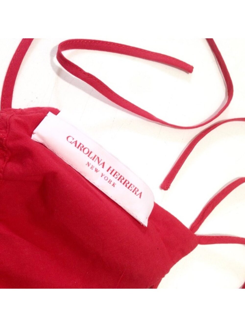 Carolina Herrera String Bralette Top Sample Resort 2024 - XS - NWT - Picture 2 of 6